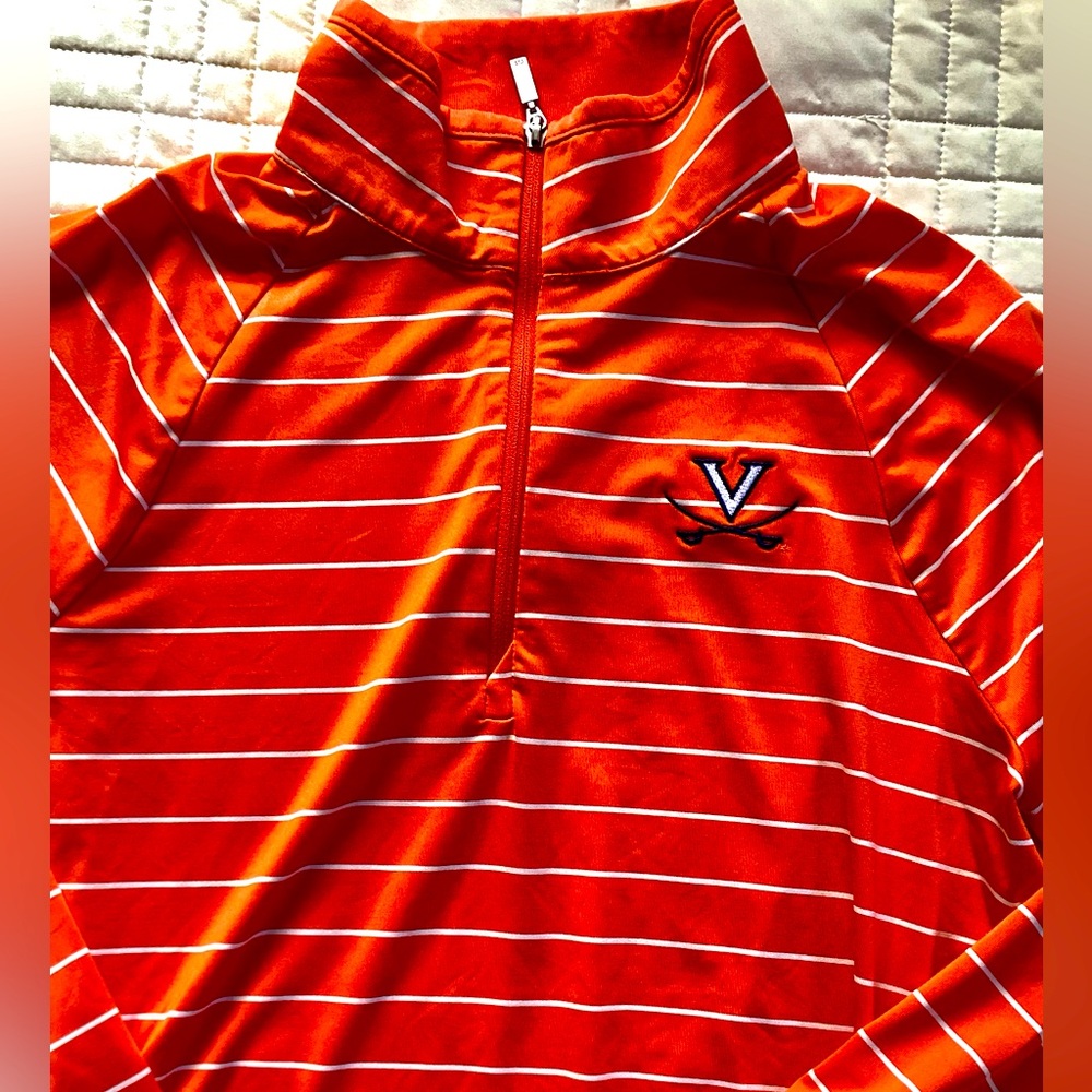 University of Virginia quarter zip pullover - Picture 2 of 6